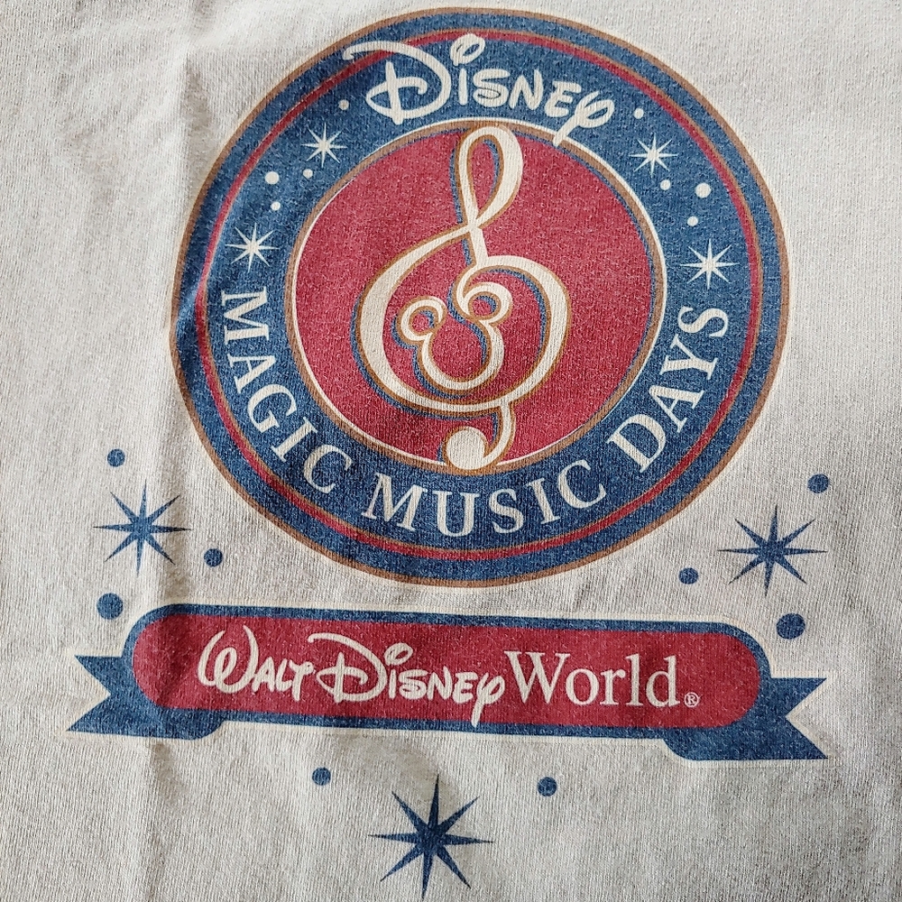 Vintage Disney World Magic Music days tee